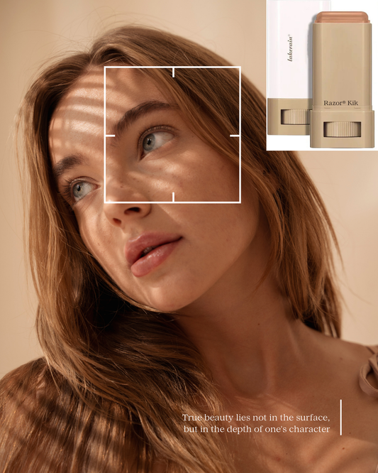 Razor® Kik Foundation Stick – Flawless Coverage & Hydration